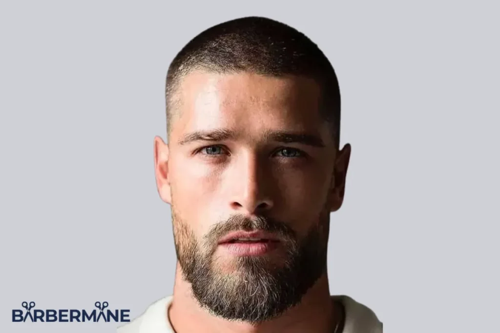 Buzz-Cut-with-Low-Taper-Fade