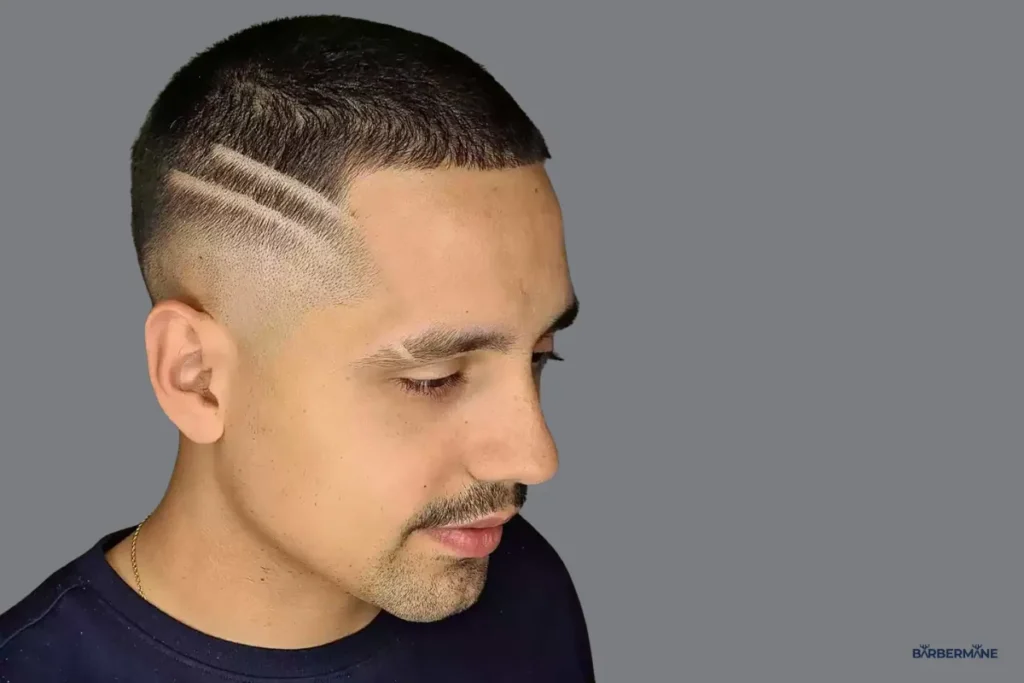 Buzz-Cut-with-Artistic-Lines