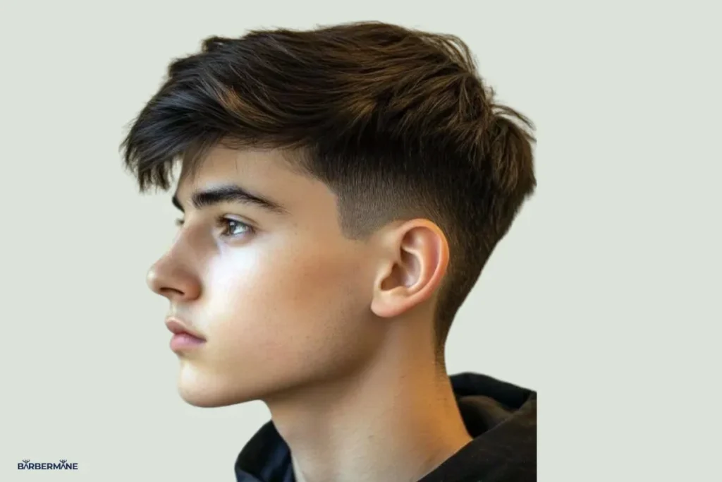 Brushed-Forward-Style-with-Low-Taper-Fade