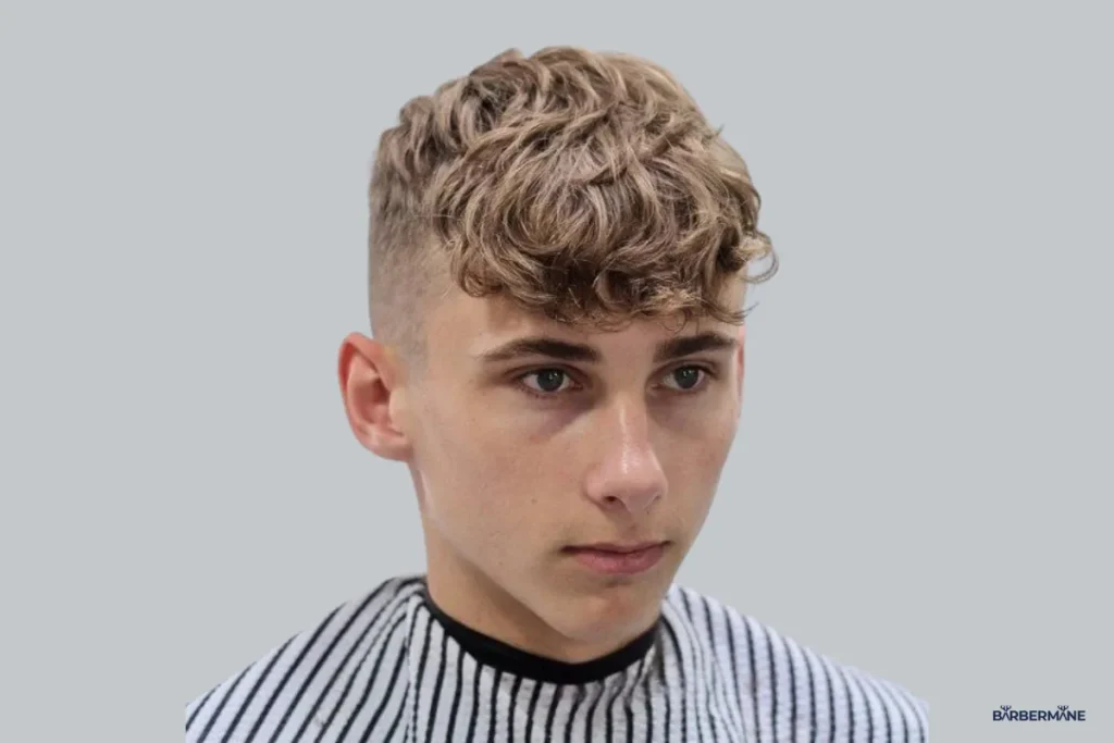 Curly-Undercut