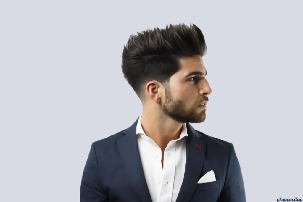 Textured-Spiky-Pompadour