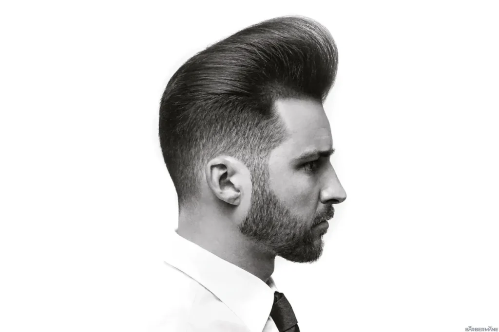 Pompadour-Middle-Part.
