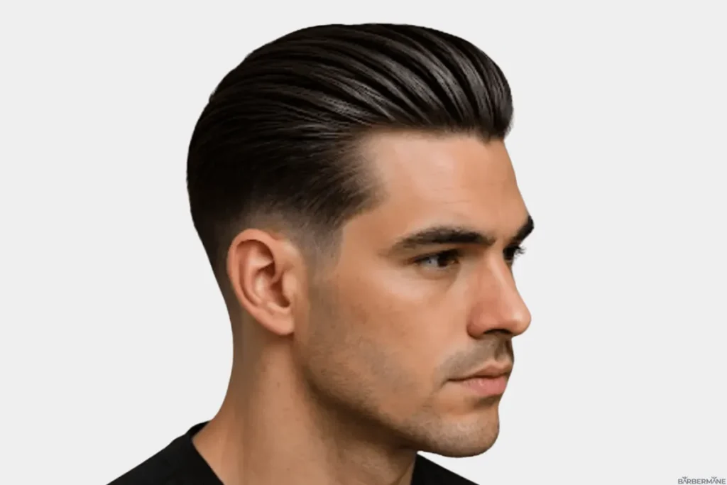 slicked-back-thick-hairstyle-for-men