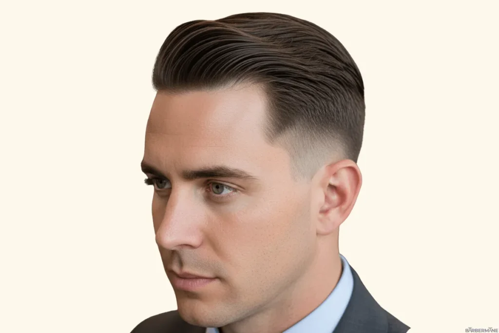 Classic-Comb-Over-with- Short-Sides