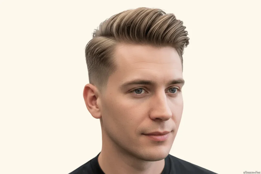 Modern Quiff with Undercut