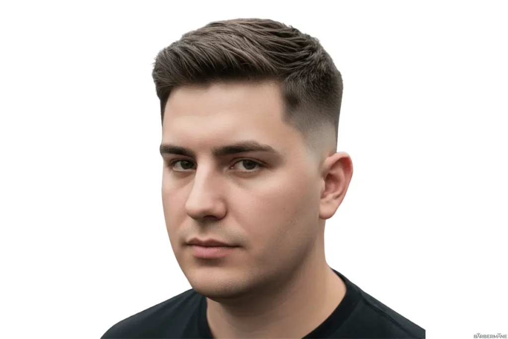 Crew-Cut-with-Volume-on-Top