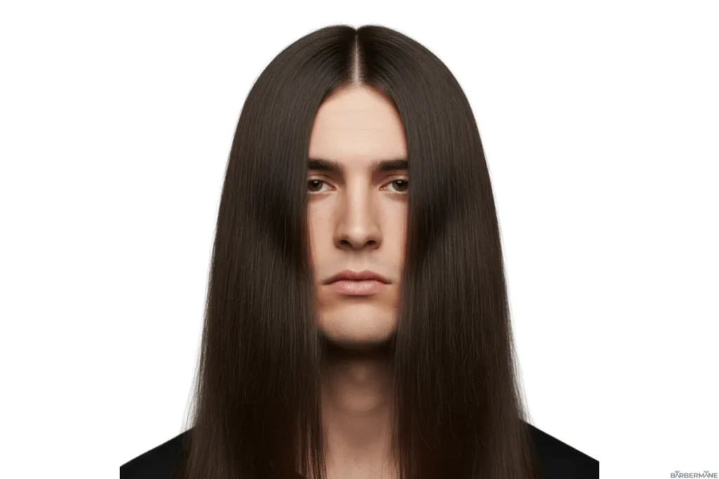 Heavy-One-Length-Hair-with-No-Layers