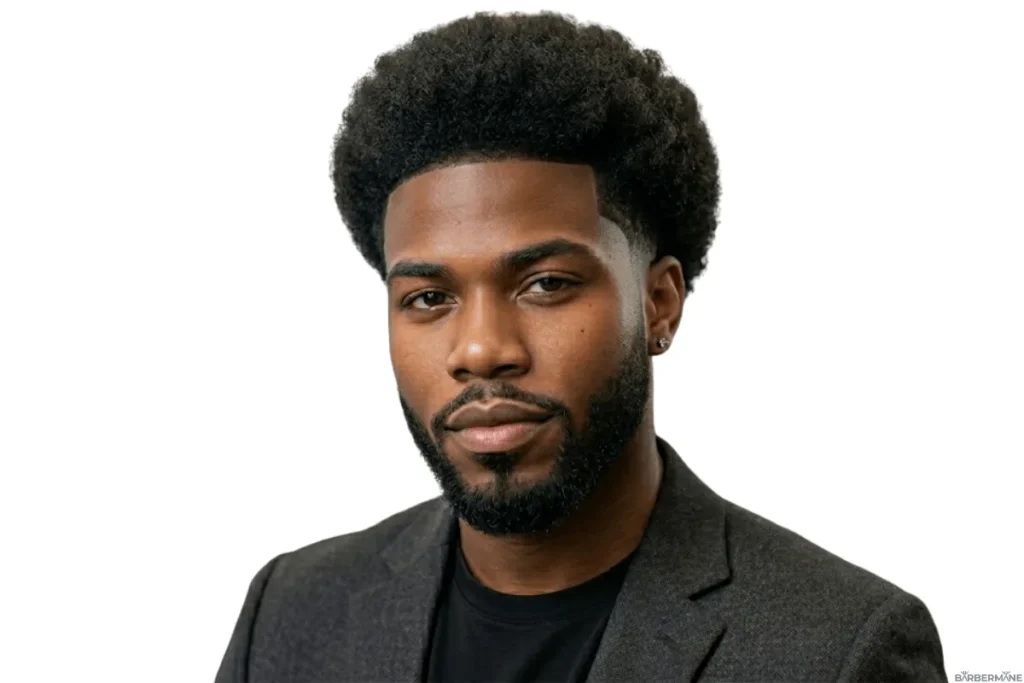 Blowout-Afro-with-Low-Taper