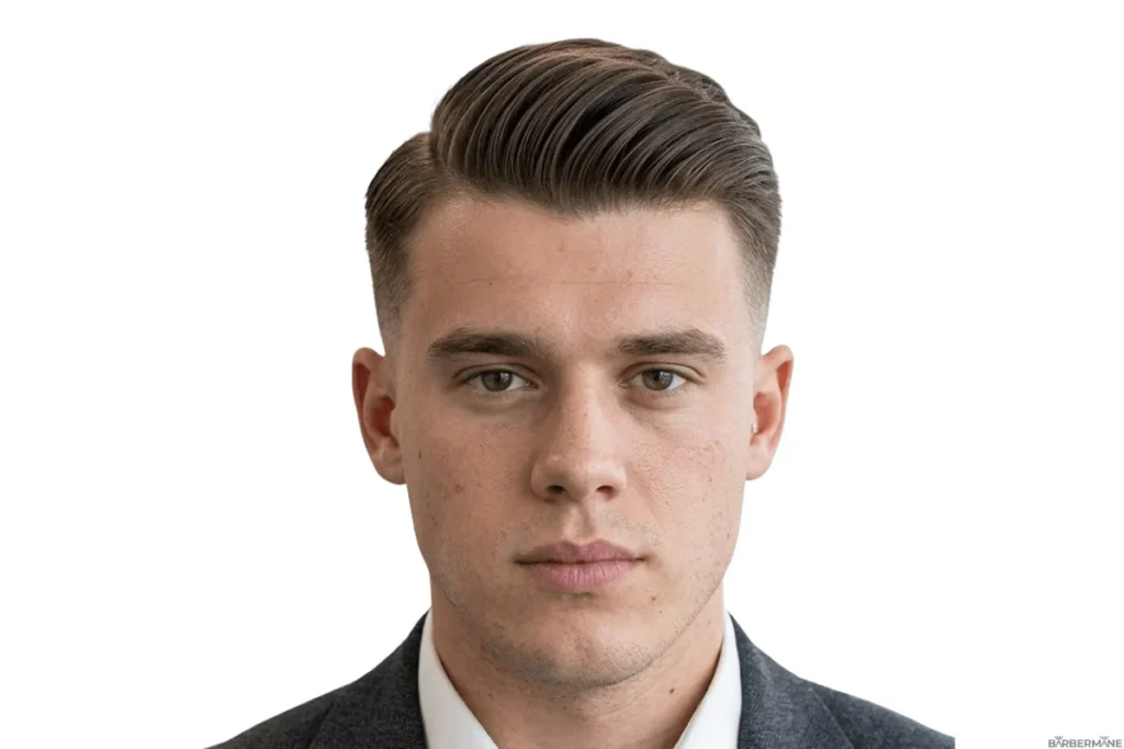 Tapered-Comb-Over