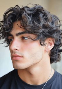 Curly Wolf Cut