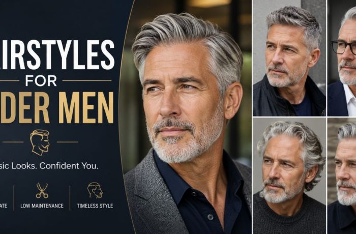 Hairstyles for Older Men