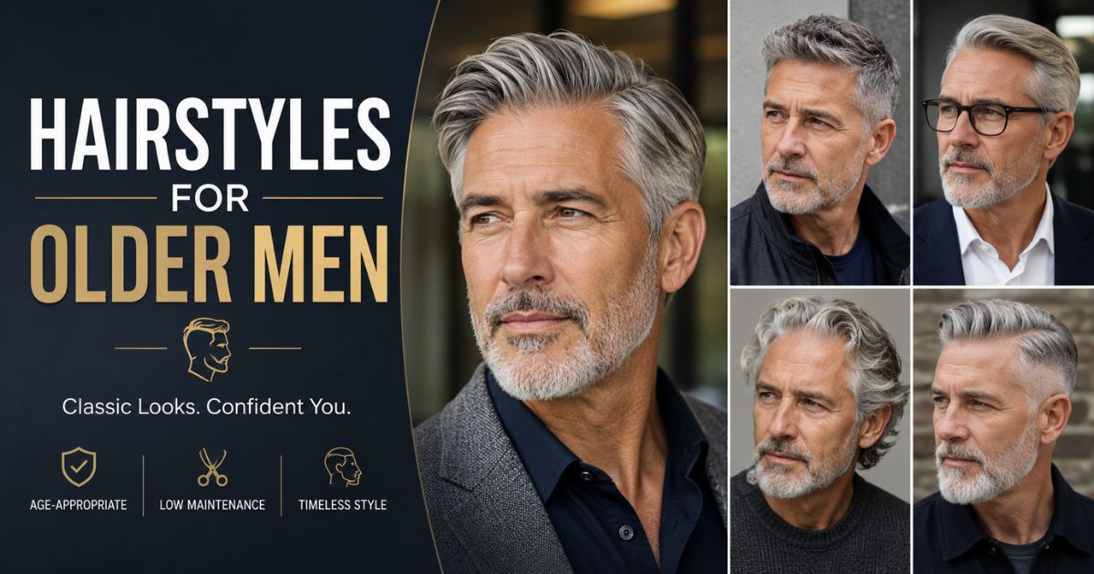 Hairstyles for Older Men