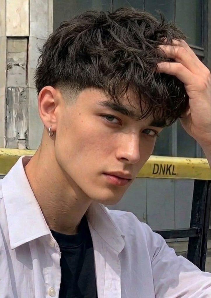 Messy Fringe with Taper