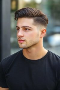 Side Part with Taper