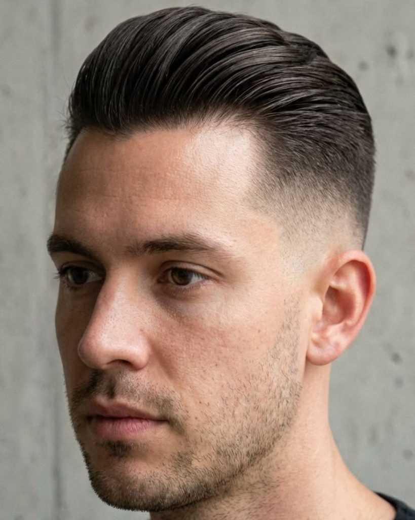 Slicked Back Undercut