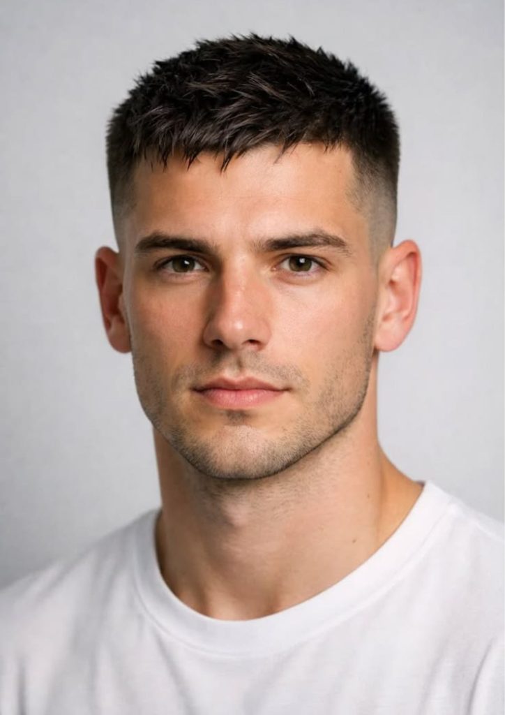 The high and tight with skin fade.