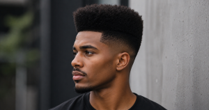 High-Top Fade Afro
