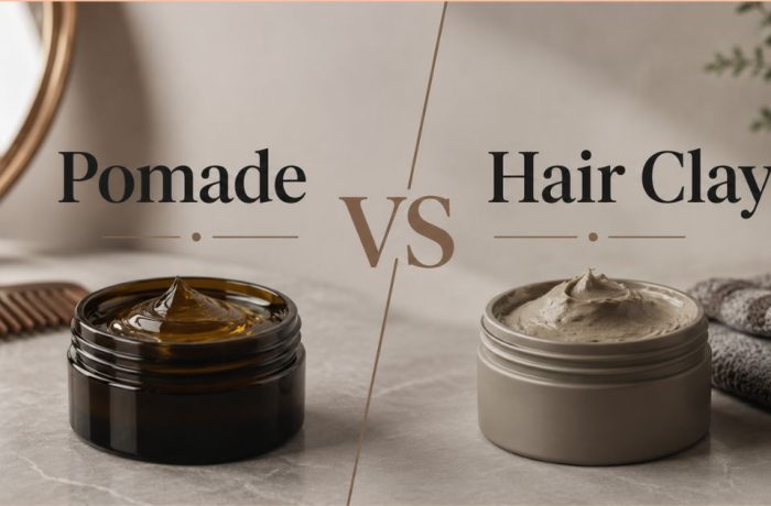 Pomade vs Hair Clay