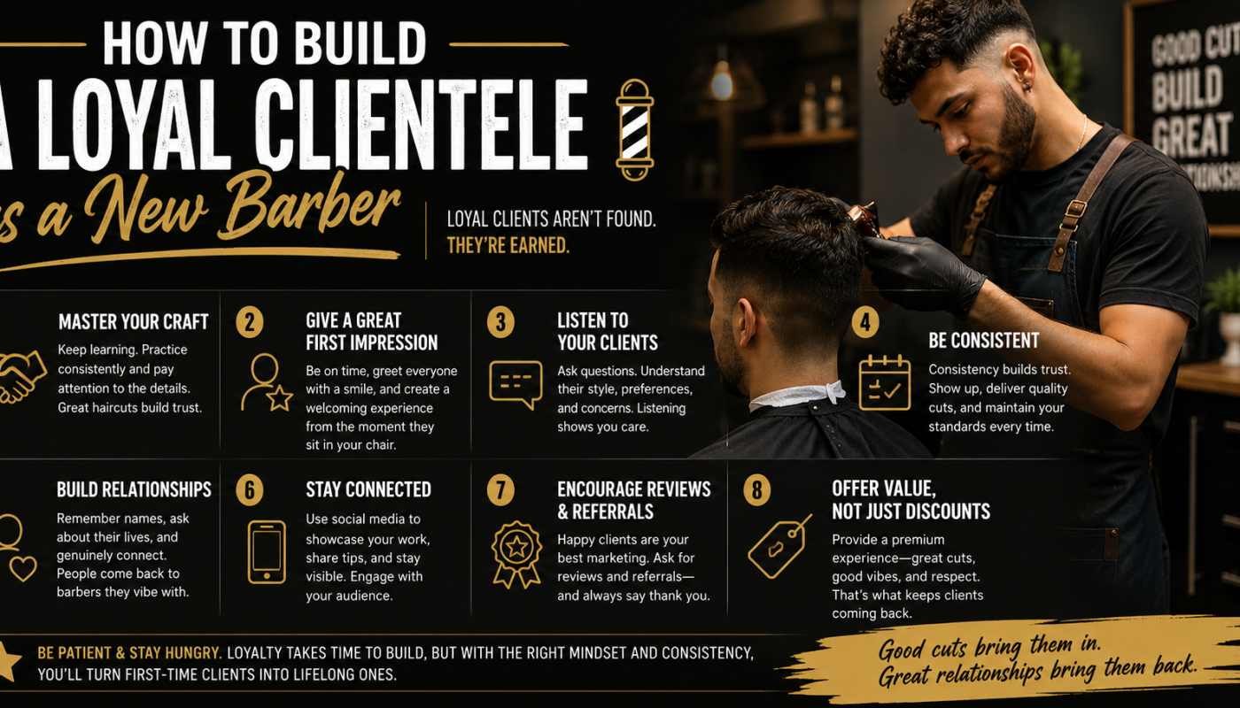 How to Build a Loyal Clientele as a New Barber