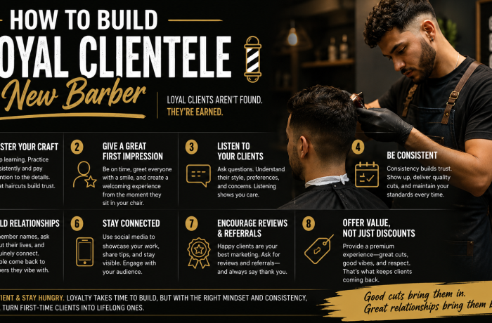 How to Build a Loyal Clientele as a New Barber
